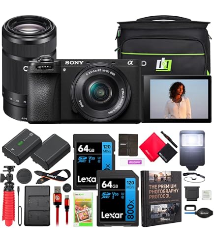 Amazon.com : Sony Alpha a6700 Mirrorless Camera Kit with 18–135mm